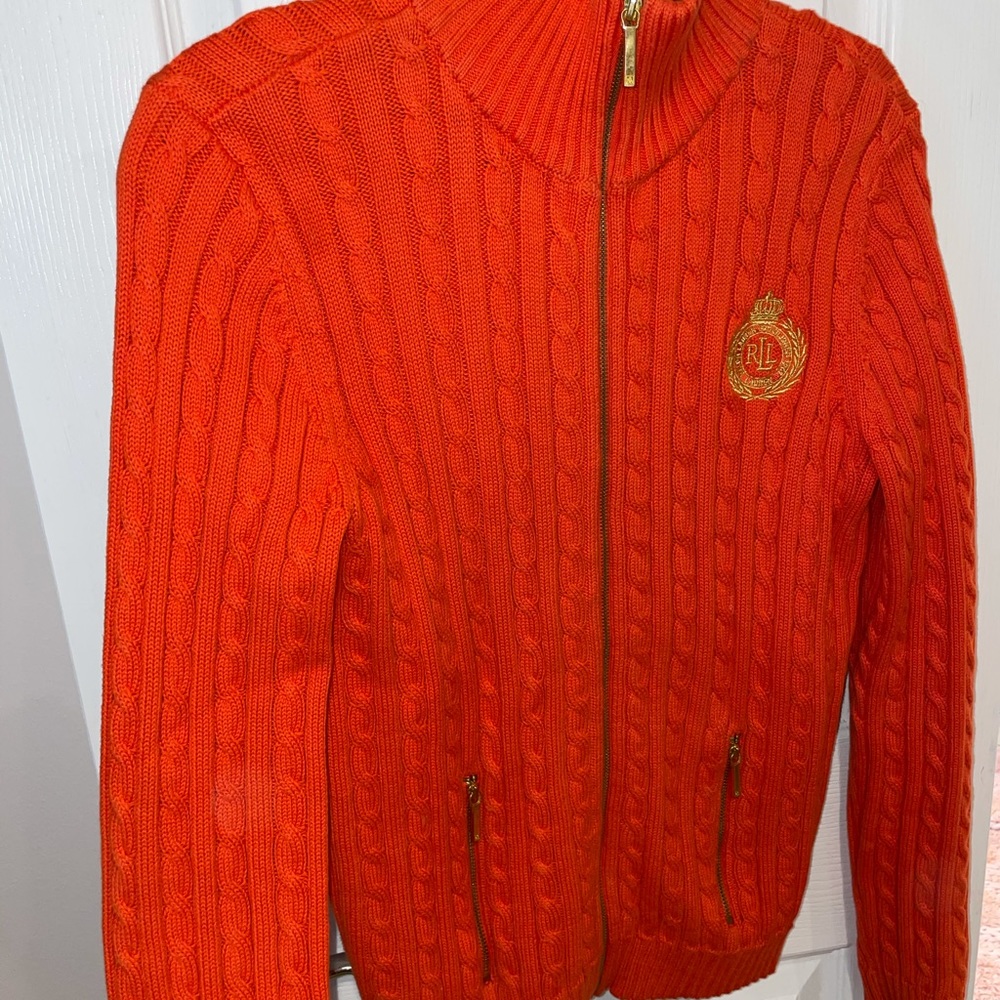 Orange and gold jacket